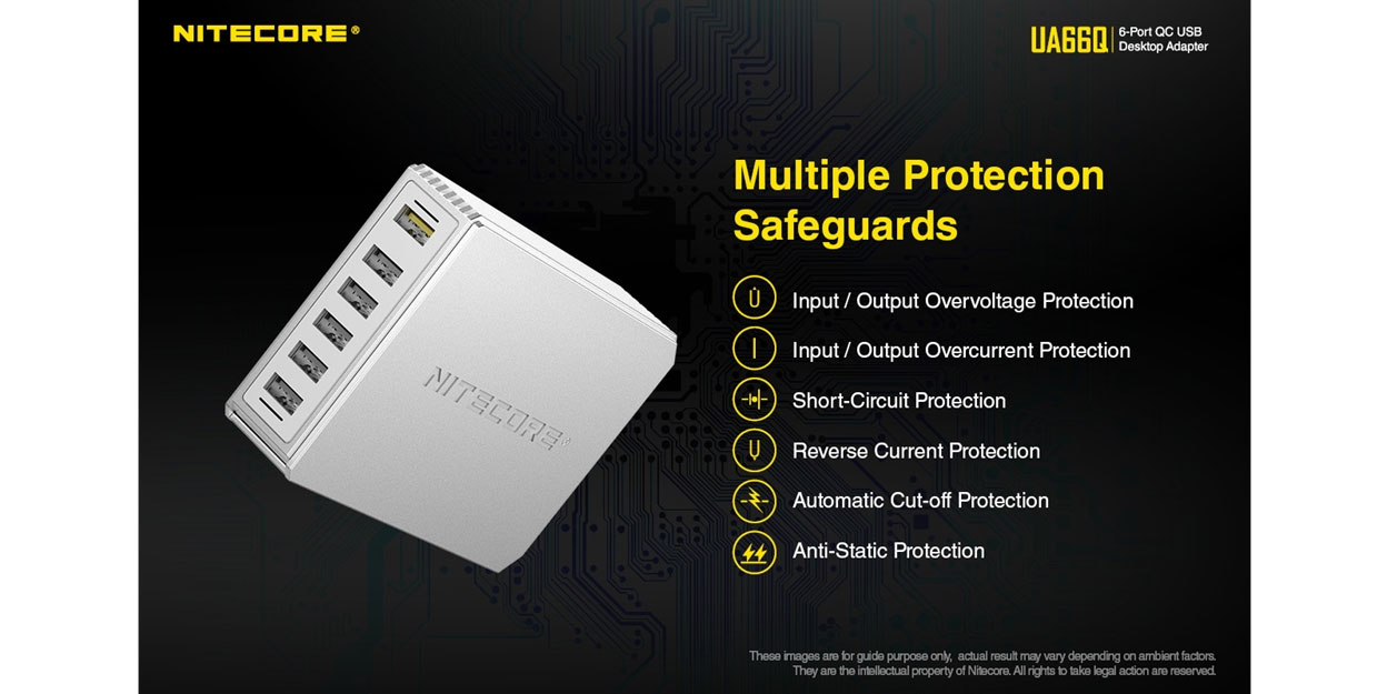 NiteCore UA66Q-Adapter