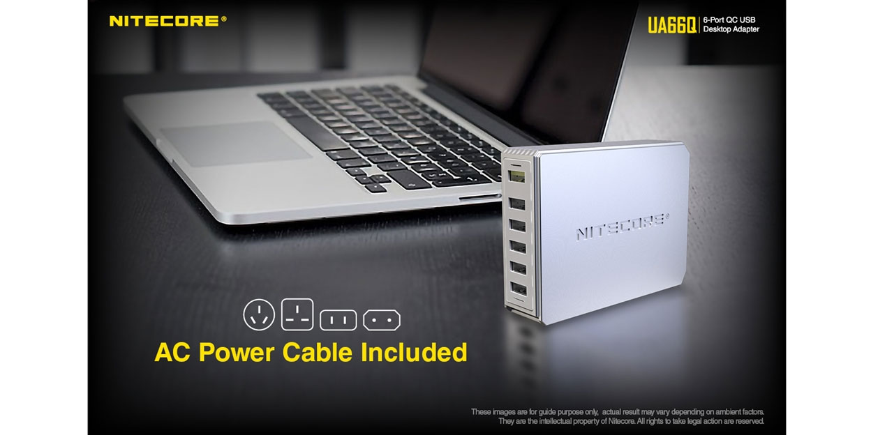 NiteCore UA66Q-Adapter