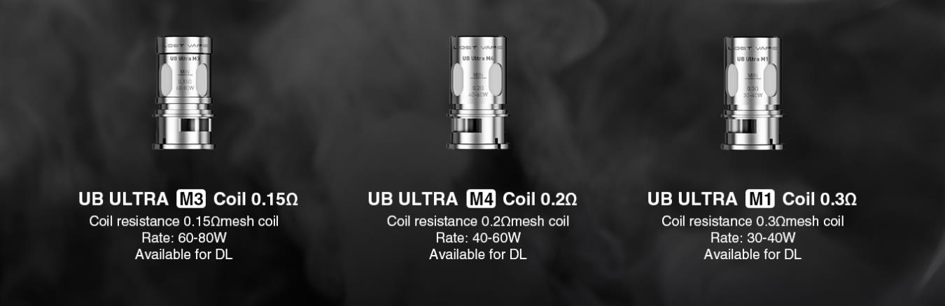 Those UB Ultra V4 Replacement Coils