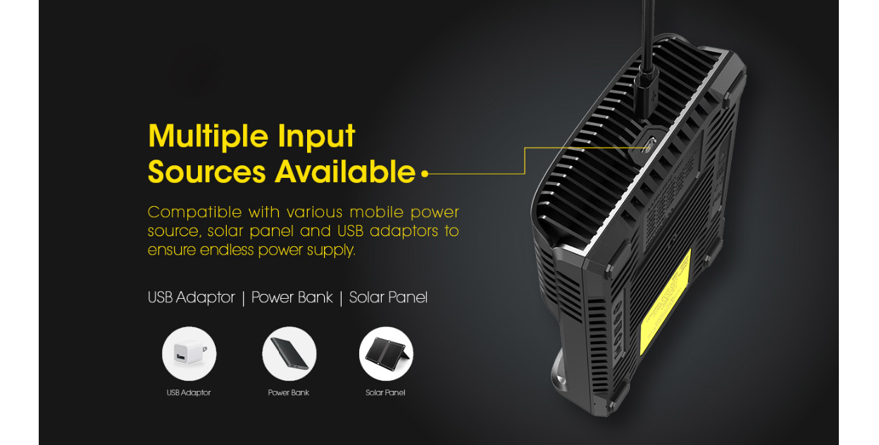 Nitecore UMS4 USB-Ladegerät