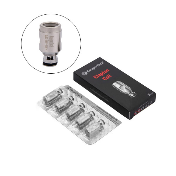 [Global-CN02][Pre-order] KangerTech Clapton Coils (0.5ohm) for Kangertech Subtank Plus & subtank Mini & Subtank Nano & Toptank Nano & Toptank Mini & Nebox (5pcs/pack)-CigBest