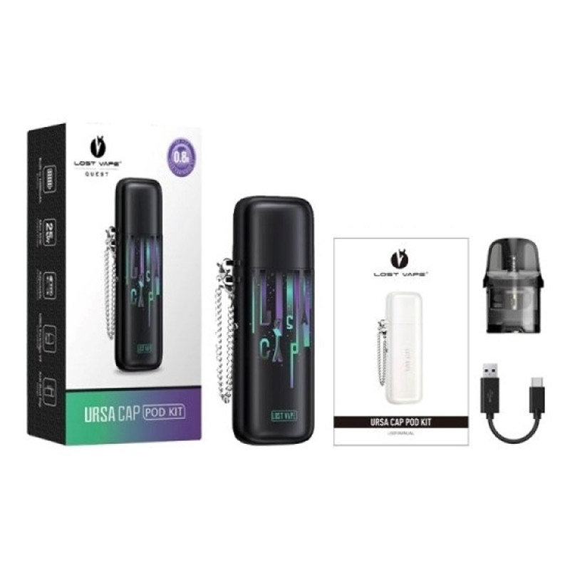 [Global-CN02] Lost Vape Ursa Cap Pod Kit 1000mAh 2.5ml-CigBest
