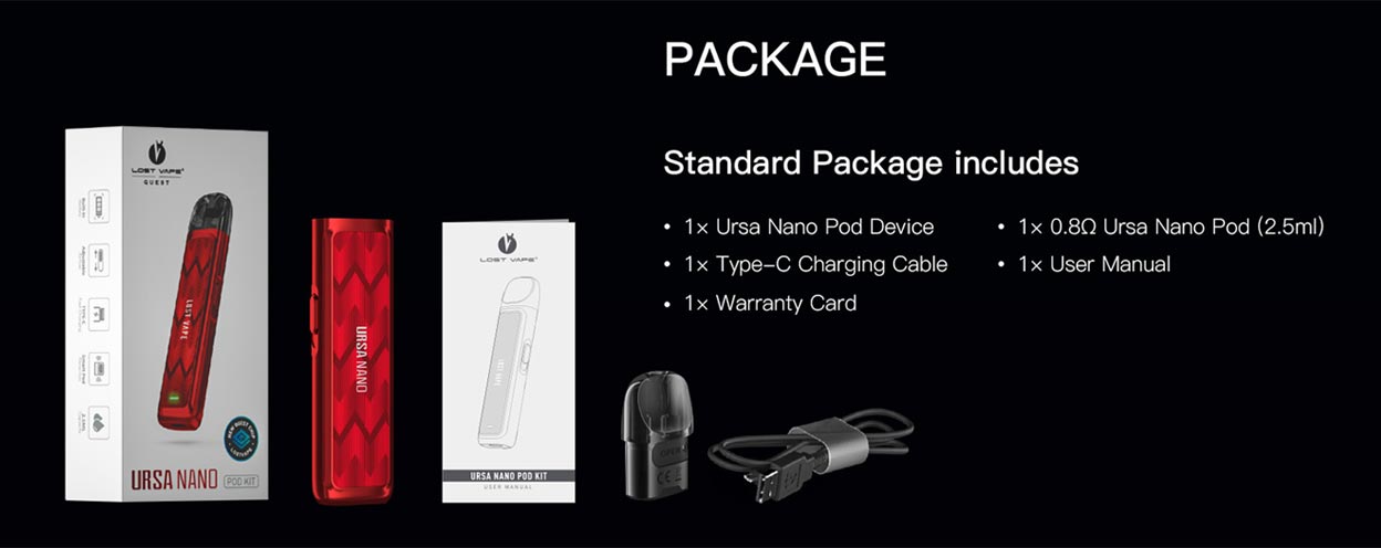 Lost Vape Ursa Nano Kit