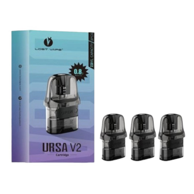 [Global-CN02] [Pre-order] Lost Vape Ursa V2 Pod Cartridge for Ursa Nano /Ursa Nano 2 / Ursa Nano 3/ Ursa Nano Pro/Ursa Nano Air/ Ursa Nano S 2/Ursa Baby / Ursa Baby 2 /Ursa Baby 3/ Ursa Baby Pro / Urs