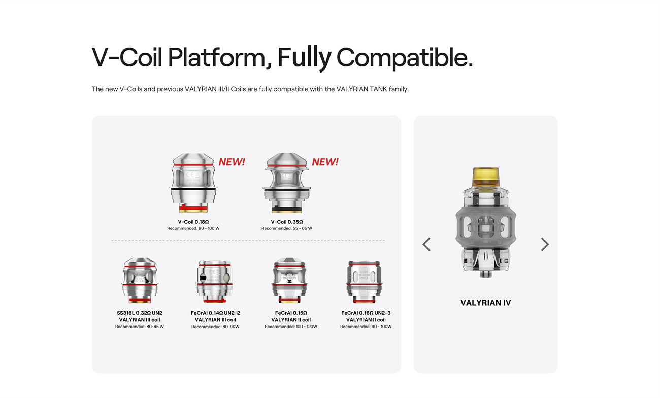 Uwell Valyrian 4 Sub-Ohm-Tank
