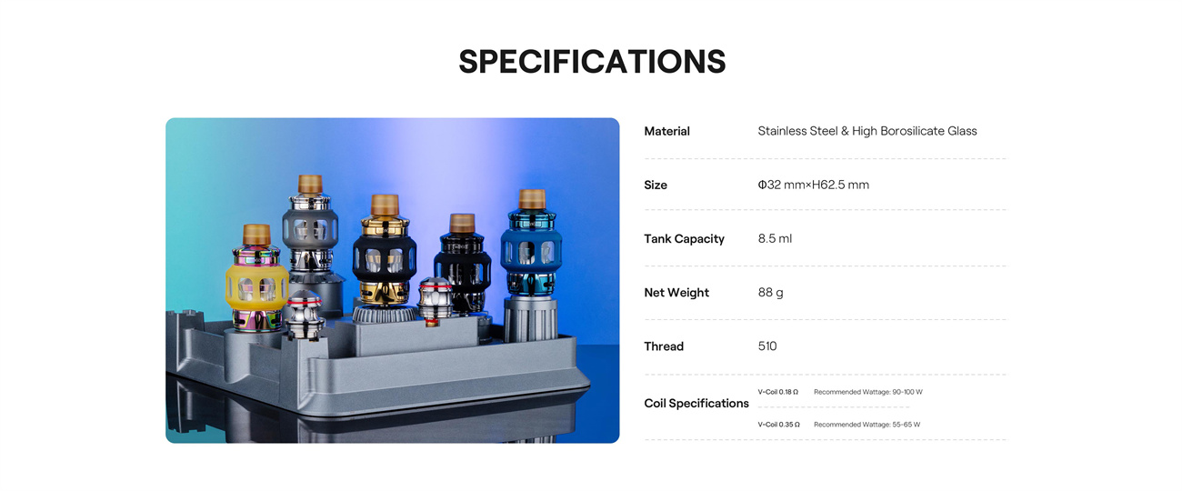 Uwell Valyrian 4 Sub-Ohm-Tank