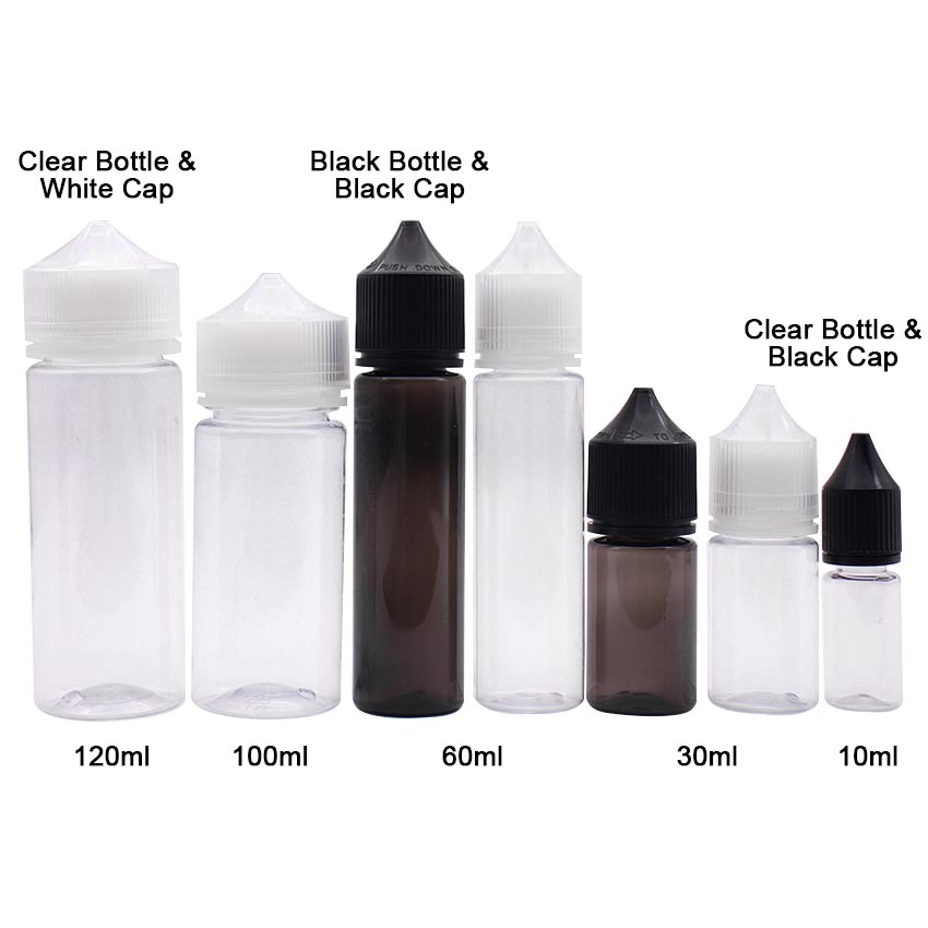 [Global-CN02][Clearance] (50pcs/100pcs) V3 Chubby Gorilla Style Unicorn LQ Bottle with CRC 10ml/15ml/30ml/60ml/100ml/120ml-CigBest