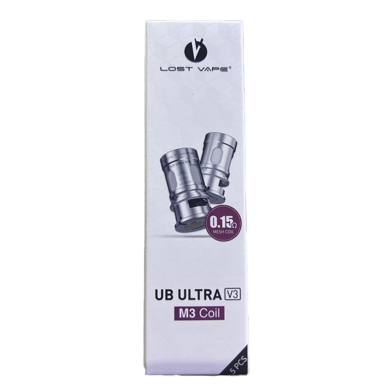 Lost Vape UB Ultra V3 Replacement Coil for Centaurus Q80 Kit / UB Ultra  Empty Catridge (5pcs/pack)