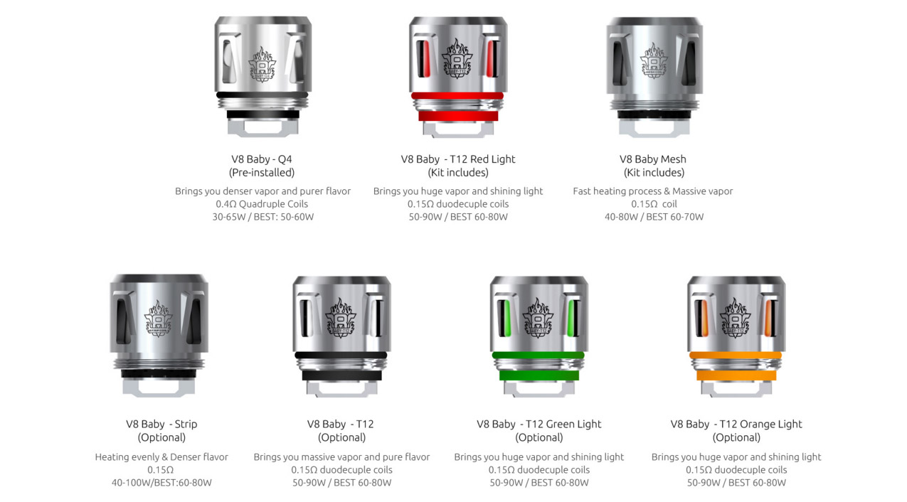 SMOK V8 Baby Strip Coils