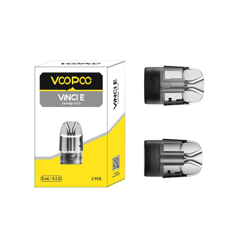 VOOPOO VINCI E Series Pod Cartridge for the Argus E40 Kit, VINCI E80 Kit & E120 Kit (2pcs/pack)