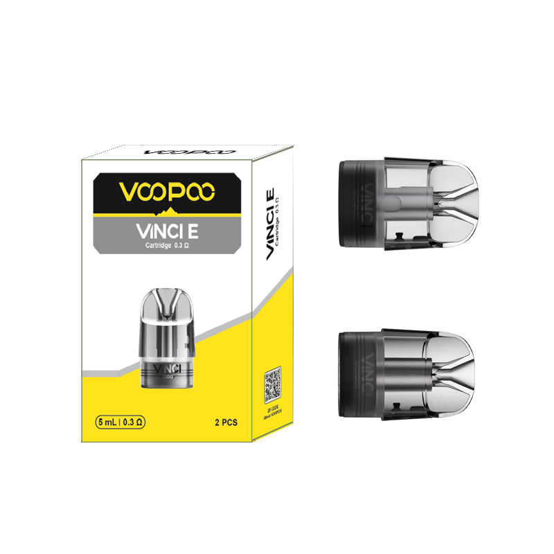 VOOPOO VINCI E Series Pod Cartridge for the Argus E40 Kit, VINCI E80 Kit & E120 Kit (2pcs/pack)