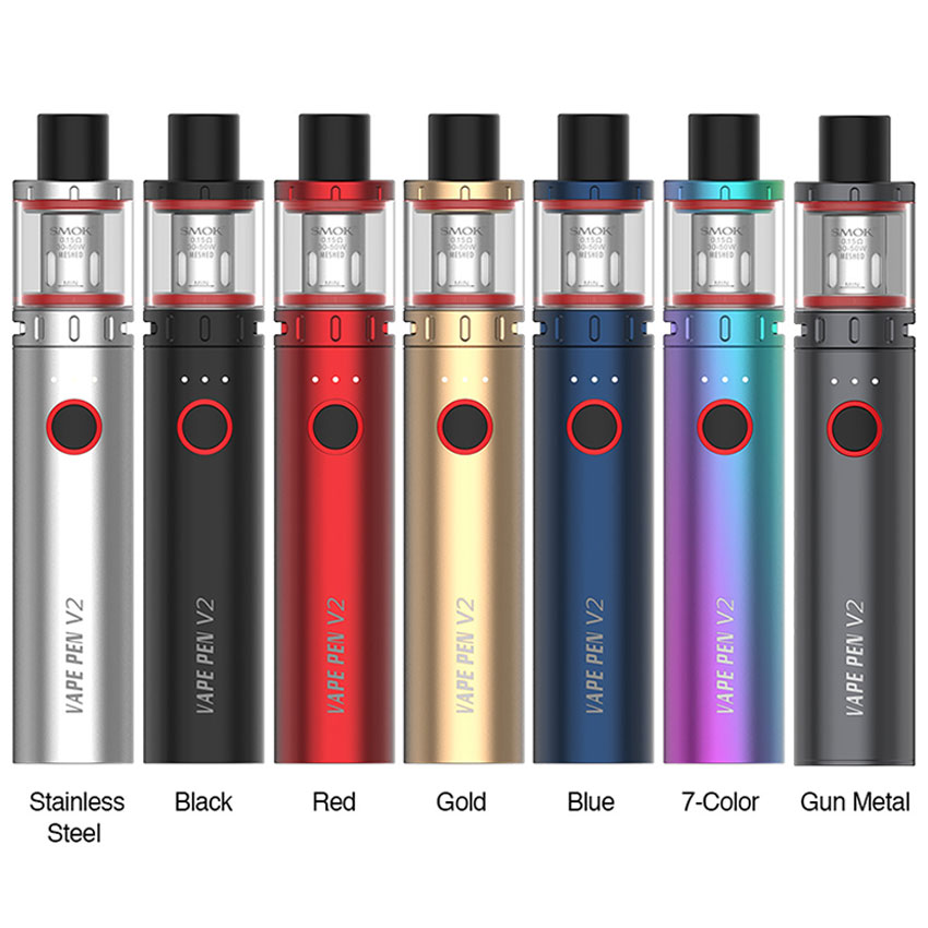 [Global-CN02] SMOK Vape Pen V2 Starter Kit 1600mAh 3ml-CigBest