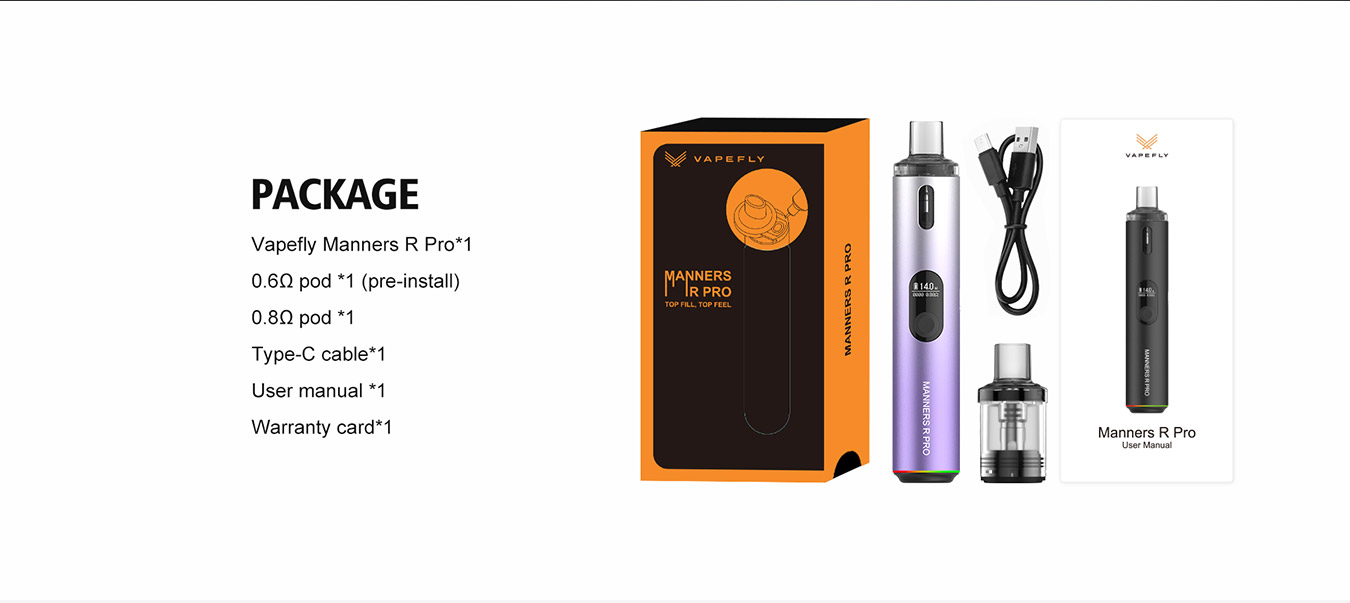 Vapefly Manners R PRO Pod