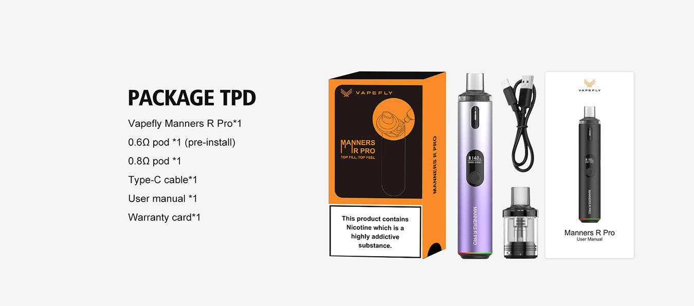 Vapefly Manners R PRO Pod