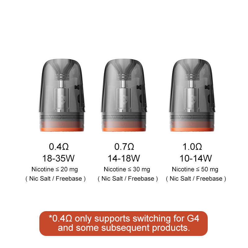 Voopoo ARGUS Multi-Ohm Cartridge for Argus/Argus Se, Argus P1/P1s/P2/P3, Argus G/G2/G2 Mini/G3/G3 Mini/G4/G4 Mini Pod, Argus Z/Z2, Argus A/ARGUS Klyc, ARGUS Matrix Kit 3.5ml (3pcs/pack)