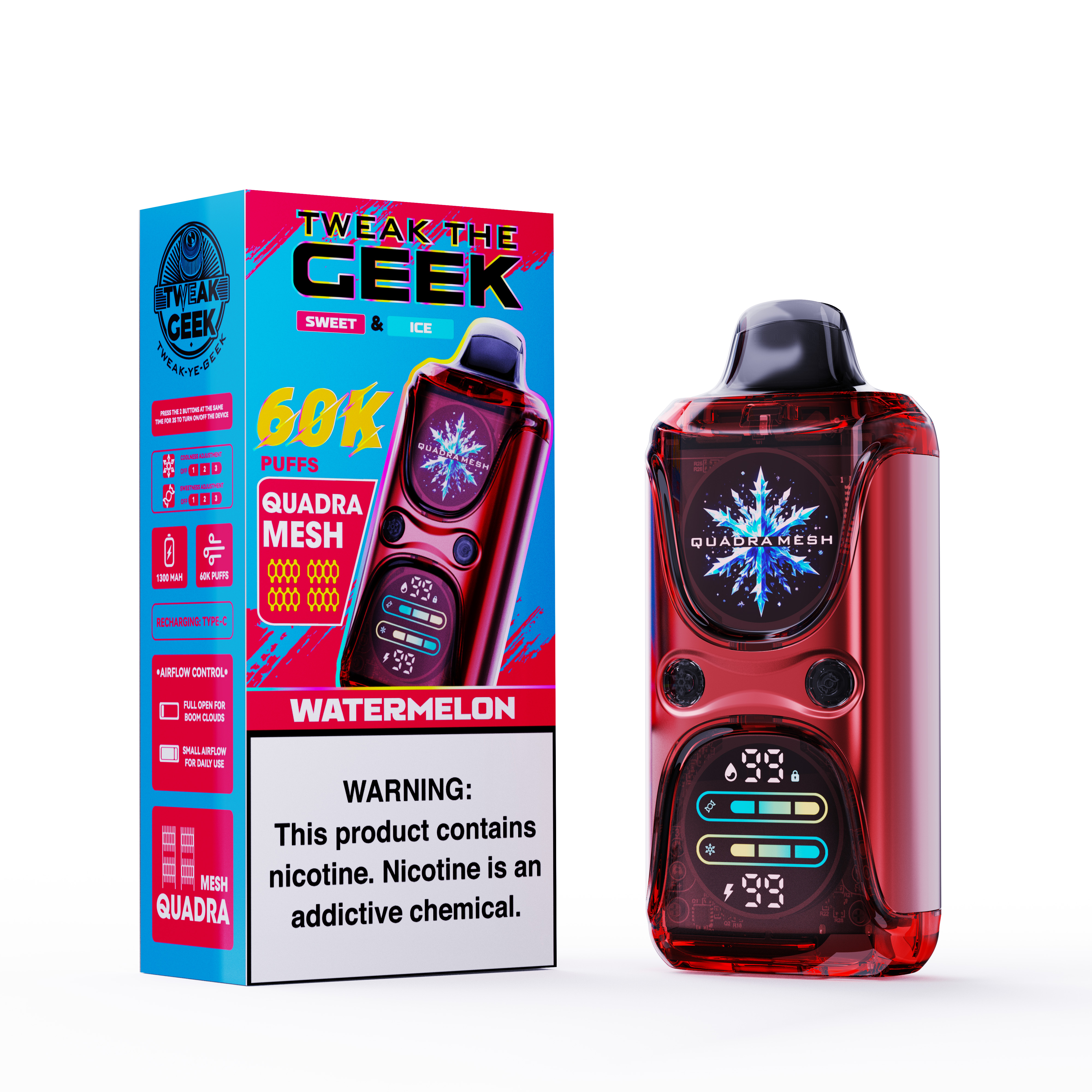 [Europe-DE01] KEYSTONE Tweak The  Geek 60K Kit 45ml