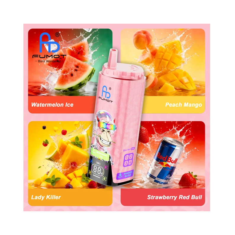 [Europe-PL01] Authentic Fumot ECO 4-in-1 80k 80000 Kit 26ml