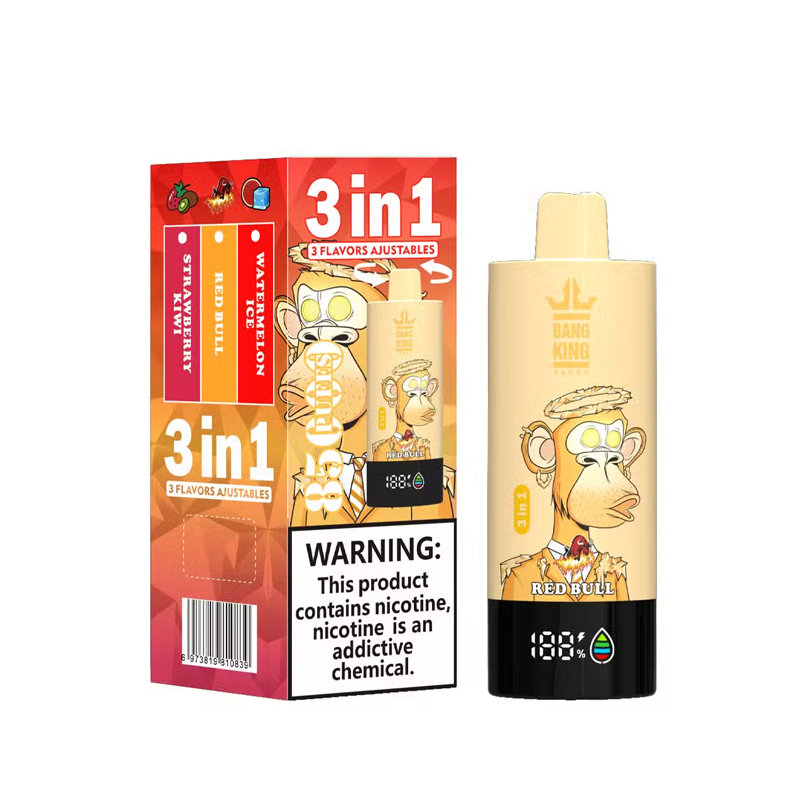 [Europe-PL01] Bang King Triple 85000 Puffs 3 in 1 Kit 63ml