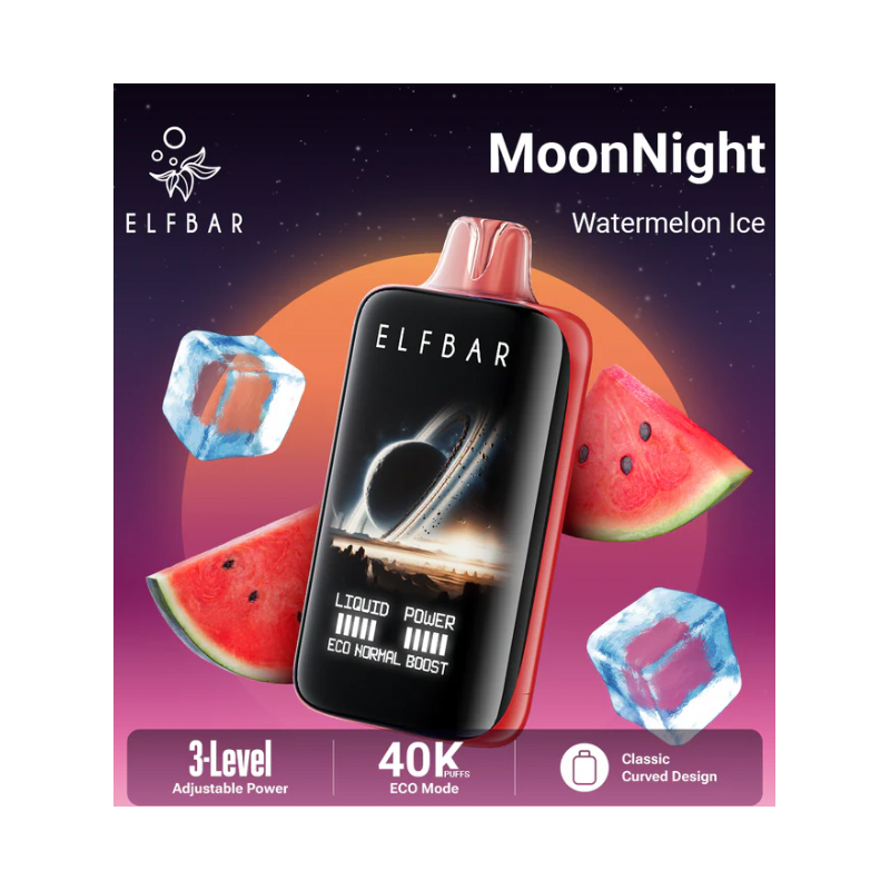[Europe-PL01] ELFBAR Moon Night 40000 Kit 23ml