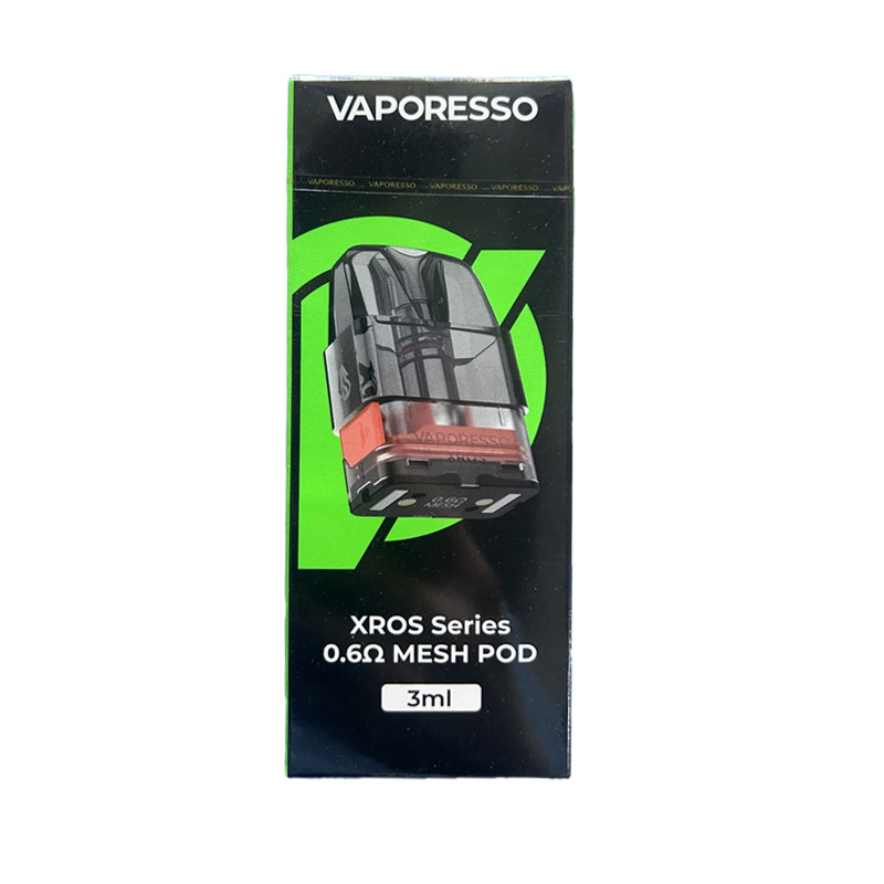 [Global-CN02] Vaporesso Xros Series Pod Cartridge for Xros / Xros 2 / Xros Mini / Xros 3 / Xros 3 Mini / Xros Nano / Xros 3 Nano / Xros Pro / Xros Cube / XROS 4 / XROS 4 Mini/ Xros 4 Nano/Xros 5/Xros 