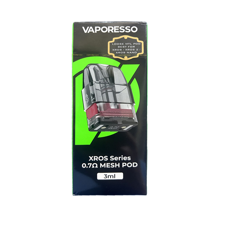 [Global-CN02] Vaporesso Xros Series Pod Cartridge for Xros / Xros 2 / Xros Mini / Xros 3 / Xros 3 Mini / Xros Nano / Xros 3 Nano / Xros Pro / Xros Cube / XROS 4 / XROS 4 Mini/ Xros 4 Nano/Xros 5/Xros 