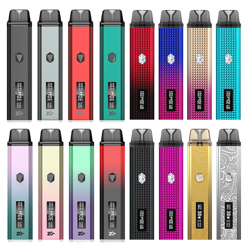 [Global-CN02] ZQ Xtal Pro Pod System Kit 1000mAh 3ml-CigBest