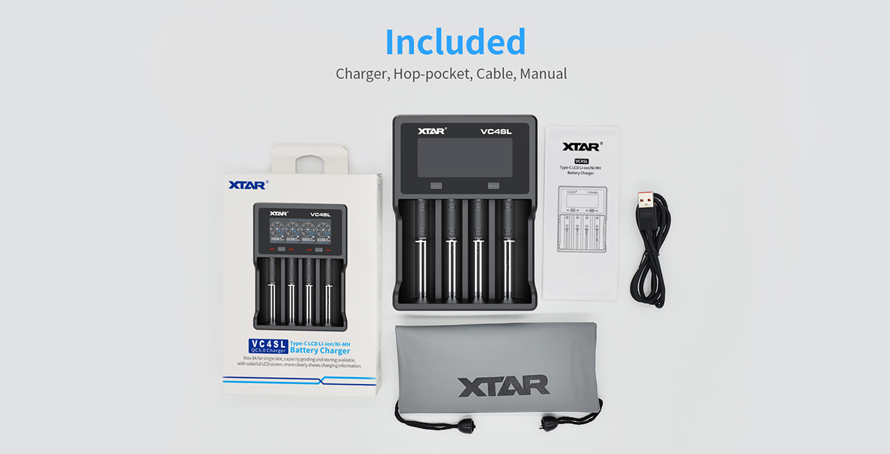 Xtar VC4SL Ladegerät