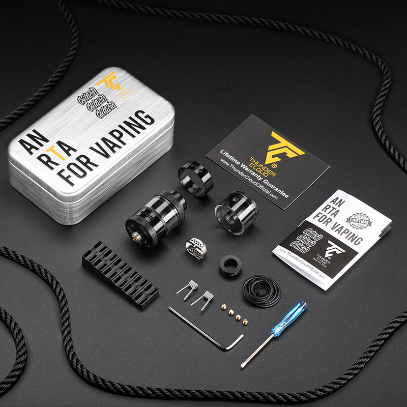 Thunder Cloud X Coilturd AN RTA Tank Atomizer 4.5ml (25mm)