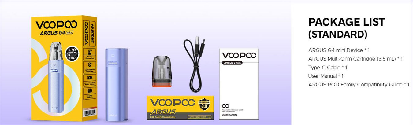 VOOPOO Argus G4 mini Pod
