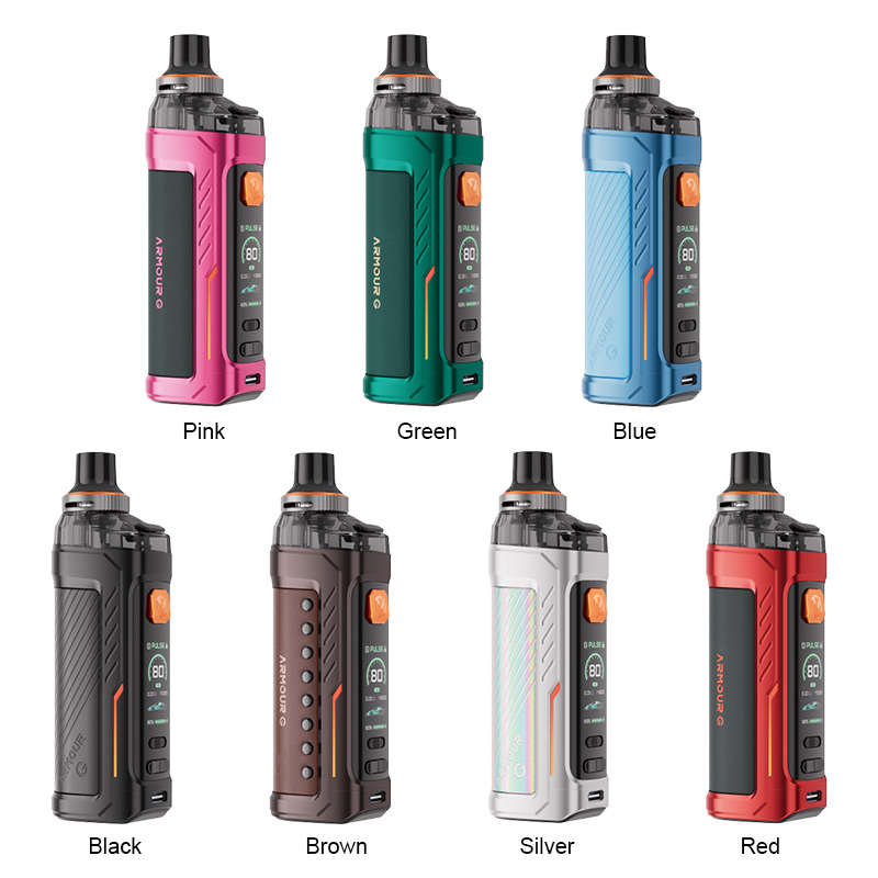 [Global-CN02] Vaporesso Armour G Pod Mod Kit 3000mAh (Max 80W) 5ml