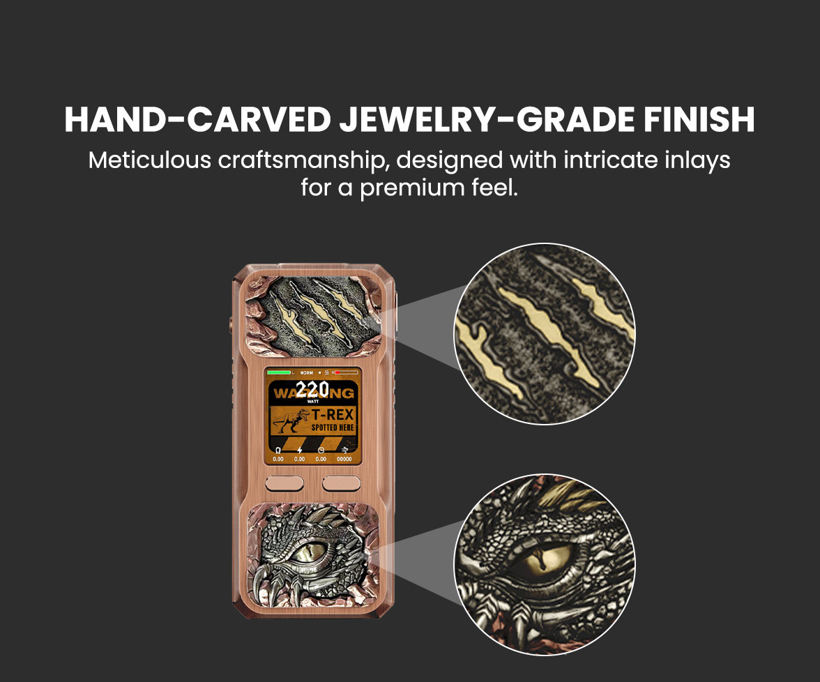 BD Vape Mod Rayden 220 Box Mod