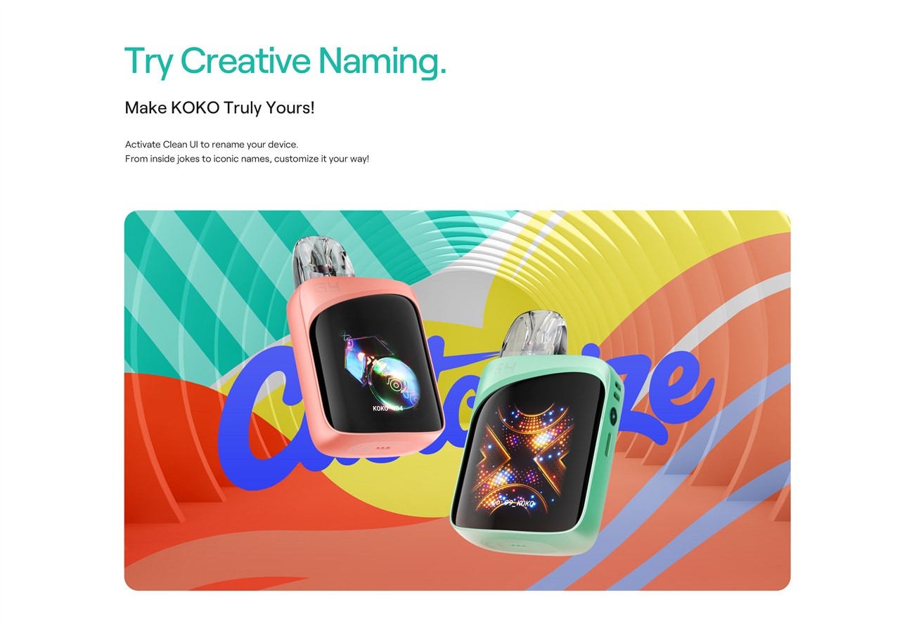 Der Uwell Caliburn G4 Pro Koko