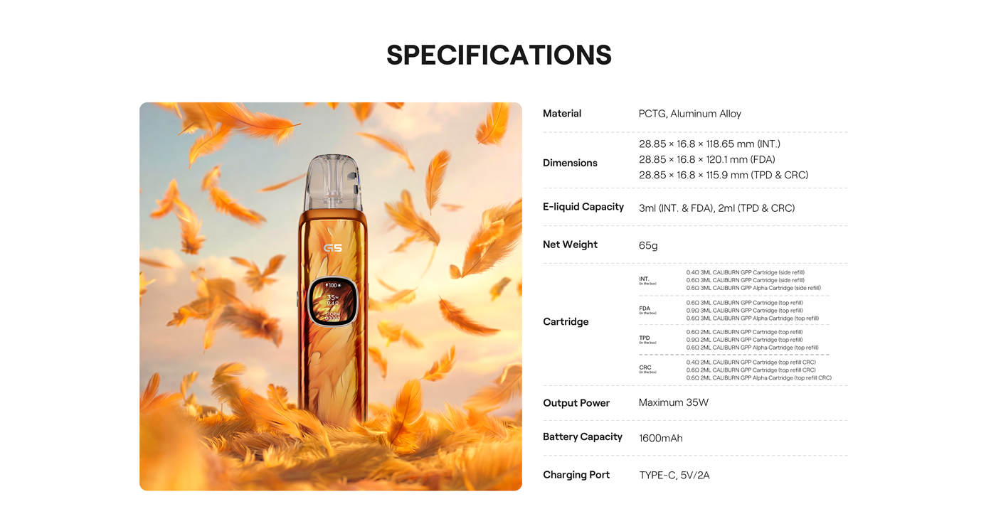 Uwell Caliburn G5 Pod Kit