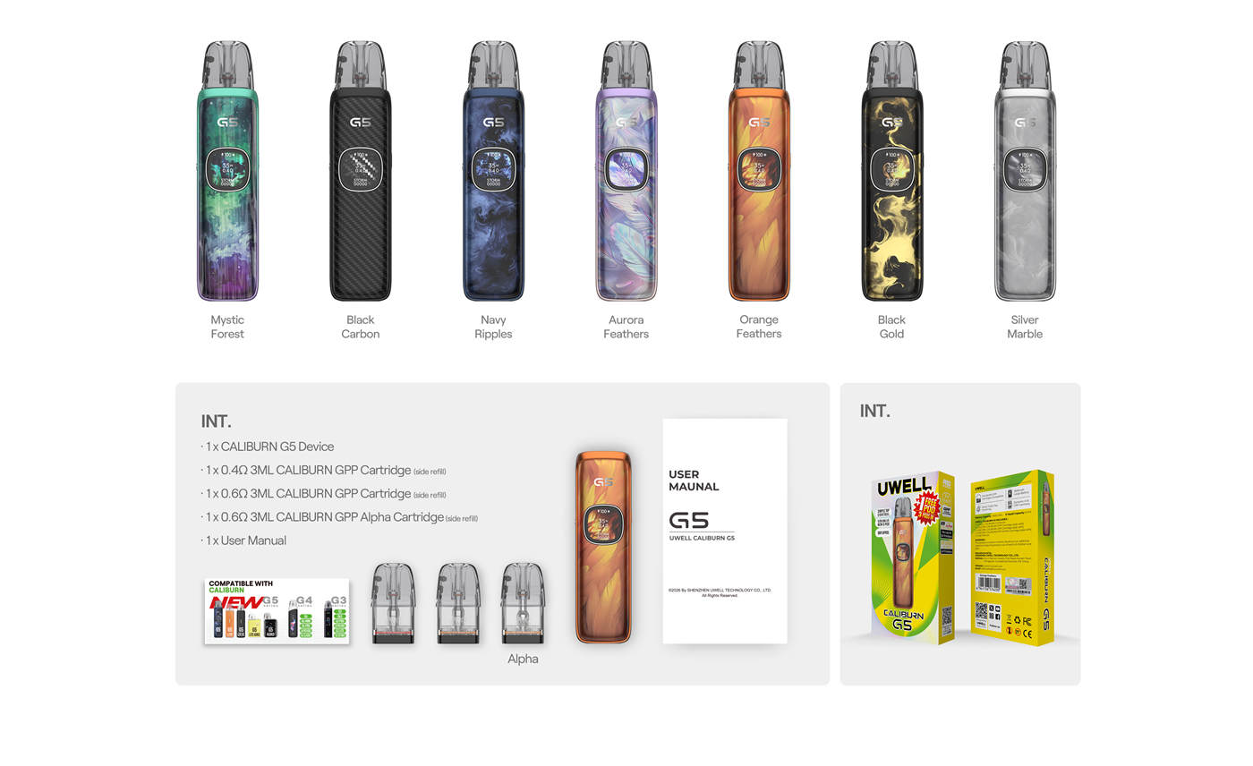 Uwell Caliburn G5 Pod Kit
