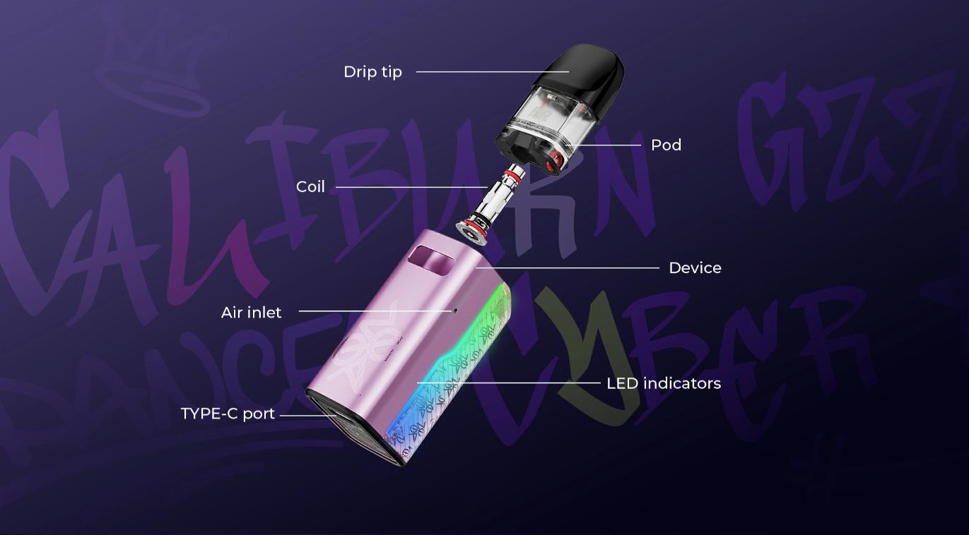 Uwell Caliburn GZ2 Cyber Kit