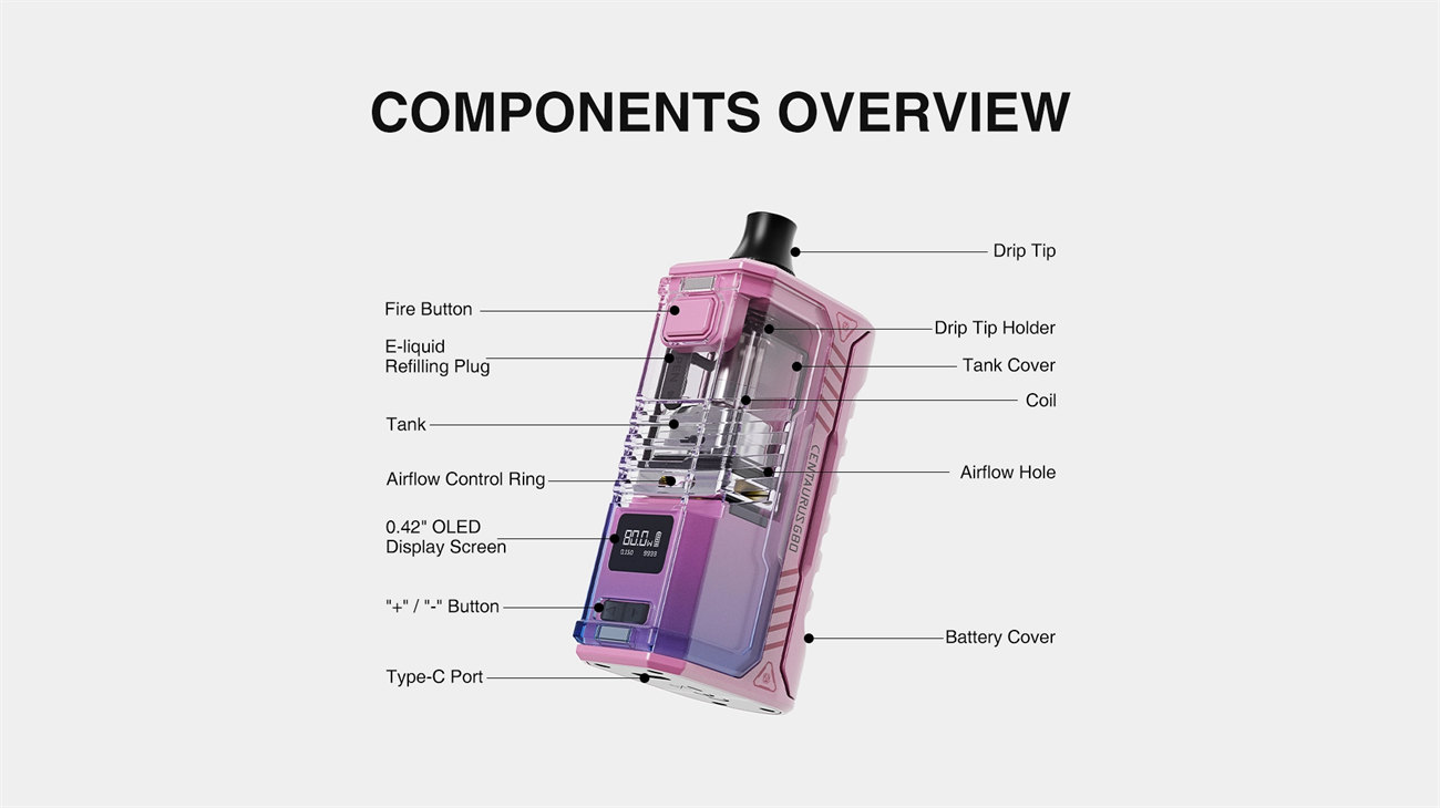 Kit Centaurus G80 AIO Lost Vape
