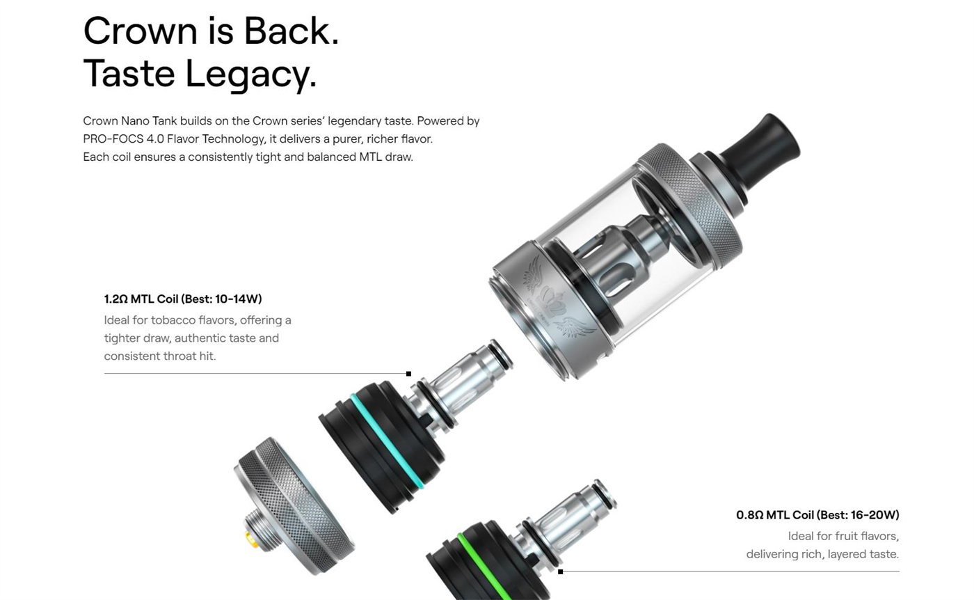 Uwell Crown Nano MTL Tank