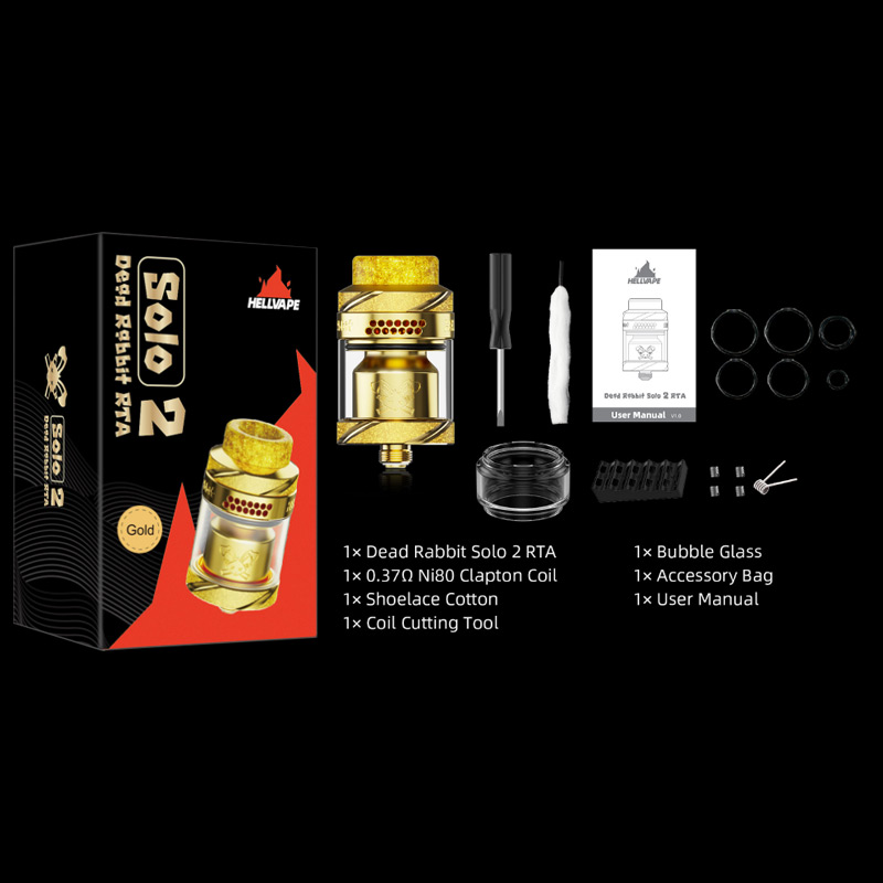 Hellvape Dead Rabbit Solo 2 RTA Tank 4ml (24.5mm)