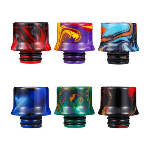 [Global-CN02] Reewape Resin 510 Drip Tip Random Color (10pcs/pack)-CigBest