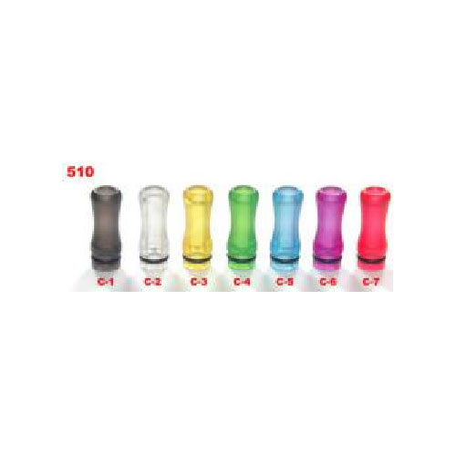 [Global-CN02] Reewape Resin 510 Drip Tip Random Color (10pcs/pack)-CigBest