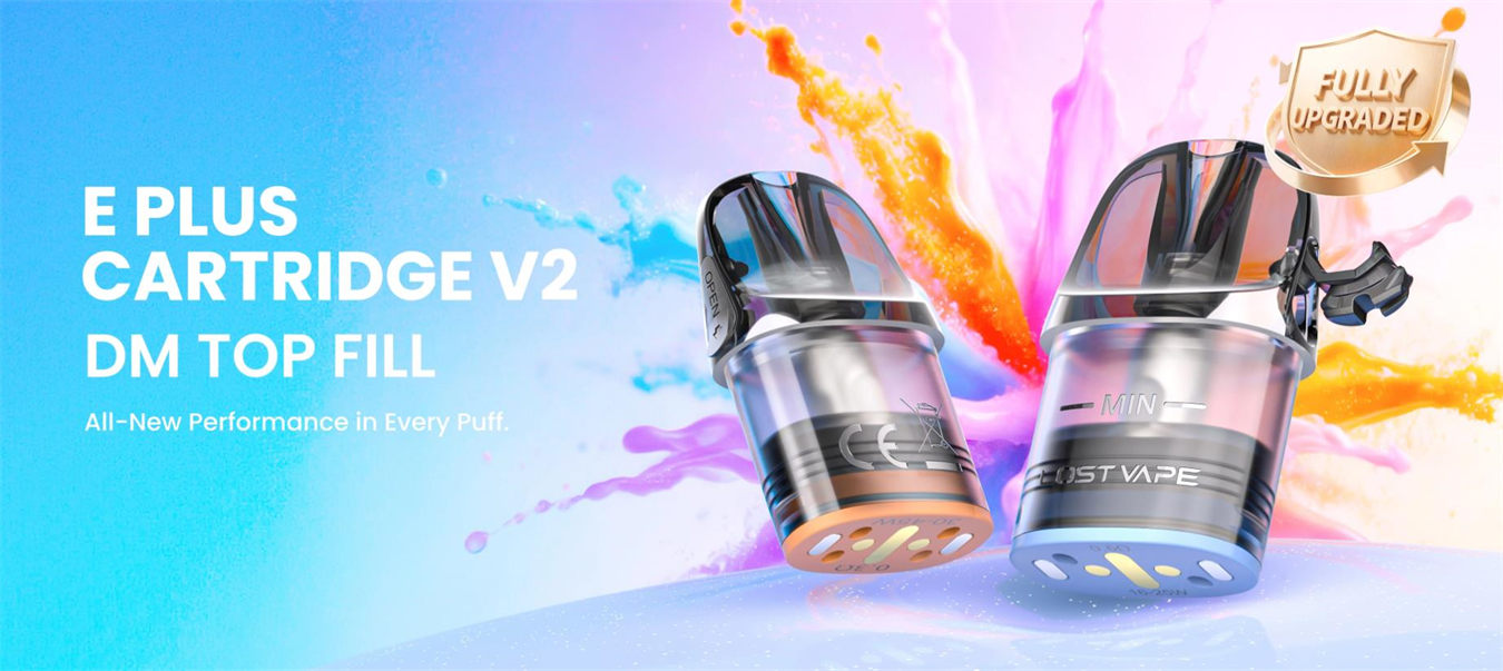 Lost Vape E-Plus V2 DM Top Fill Cartridge