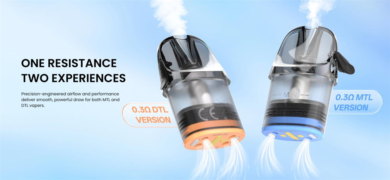 Lost Vape E-Plus V2 DM Top Fill Cartridge