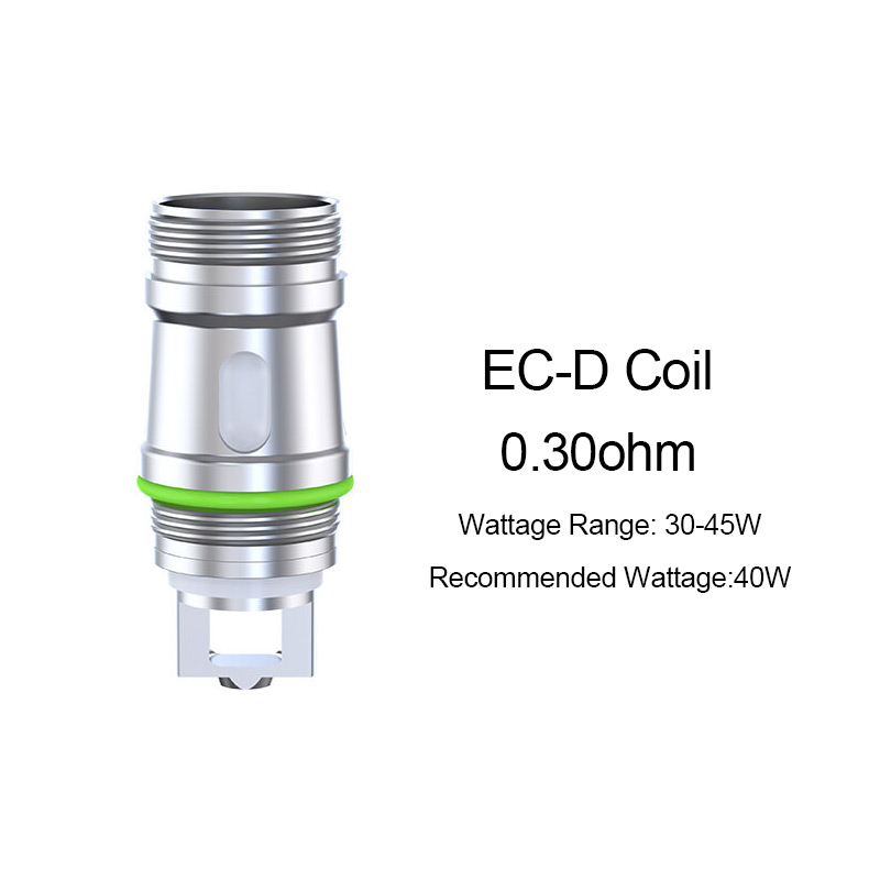 [Global-CN02] Eleaf EC Series Coil Heads for Eleaf iJust S/ iJust 2/ 2 Mini/ iJust ECM Tank, Melo/ Melo 2/ Melo 3/ Melo 3 Mini/ Melo 3 Nano/ Melo 4/ Melo 5/ Melo 6 Tank, Lemo 3, Atlantis & Atlantis 2 