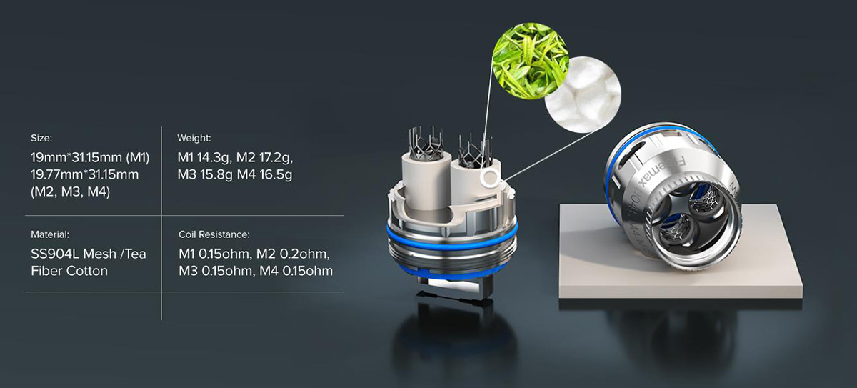 Freemax 904L m Mesh-Spule