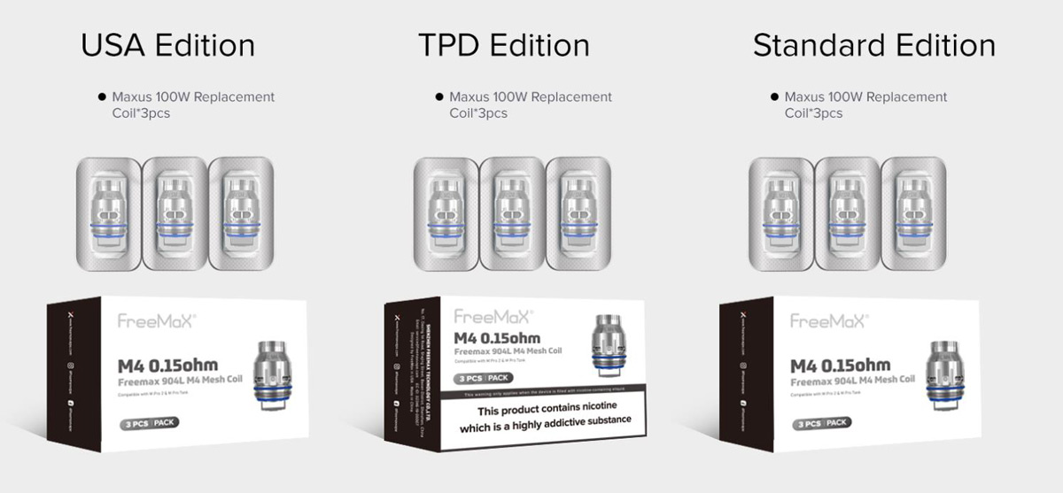 Freemax 904L m Mesh-Spule