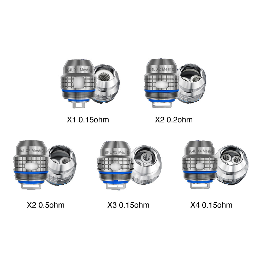 [Global-CN02] Freemax 904L X Mesh Coil for Fireluke 2,Fireluke 3,Twister Fireluke 2,Fireluke Mesh Tank,Maxluke Tank,Fireluke M Tank,Fireluke 4 Tank (5pcs/pack)-CigBest