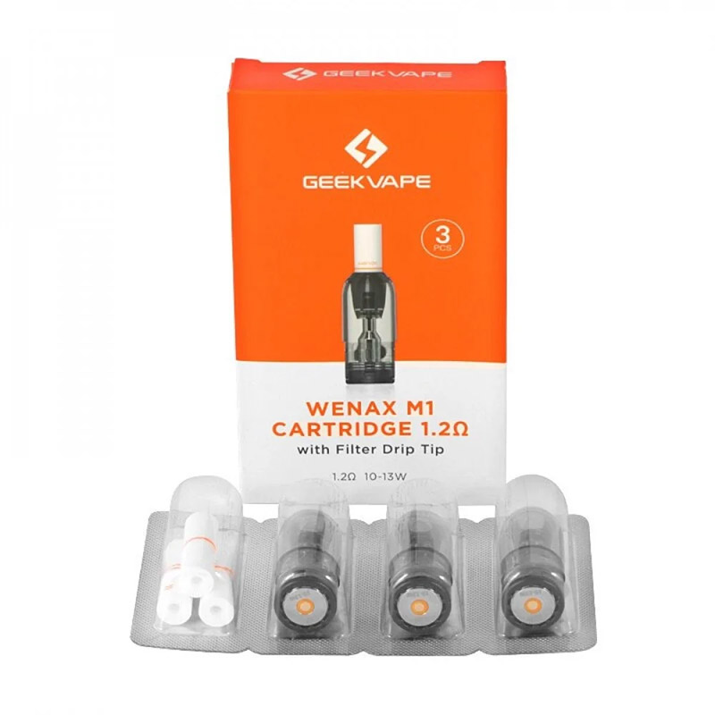 [Global-CN02][Pre-order] Geekvape Wenax M1 Pod With Filter 2ml (3pcs/pack)-CigBest