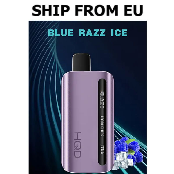 [Europe-PL01] Authentic HQD Glaze 12000 Kit 650mAh 18ml-CigBest