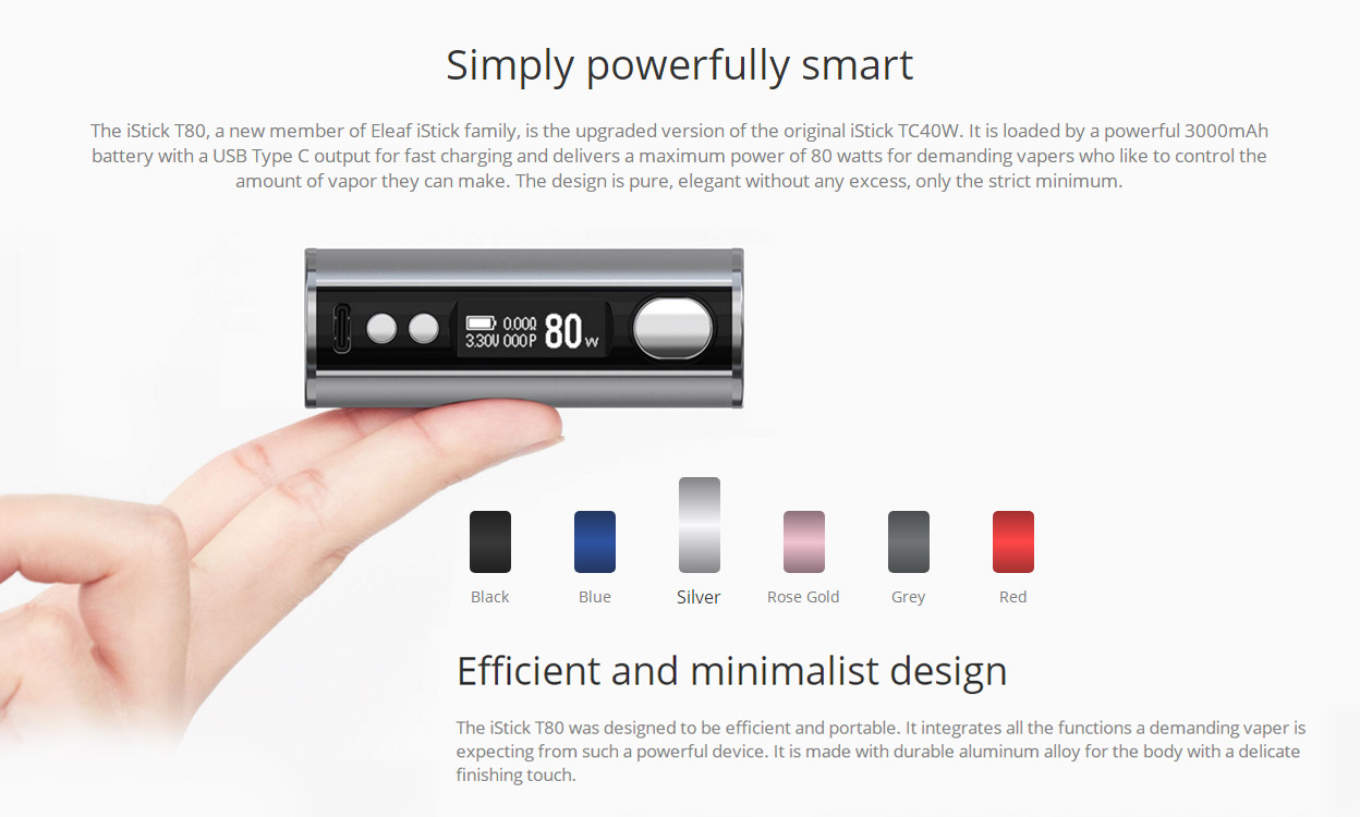 Eleaf iStick T80 Mod