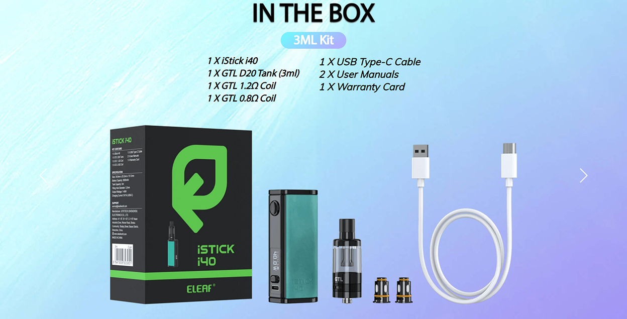 Eleaf iStick i40 Kit